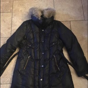 Marc New York / Andrew Marc fur trimmed Parker